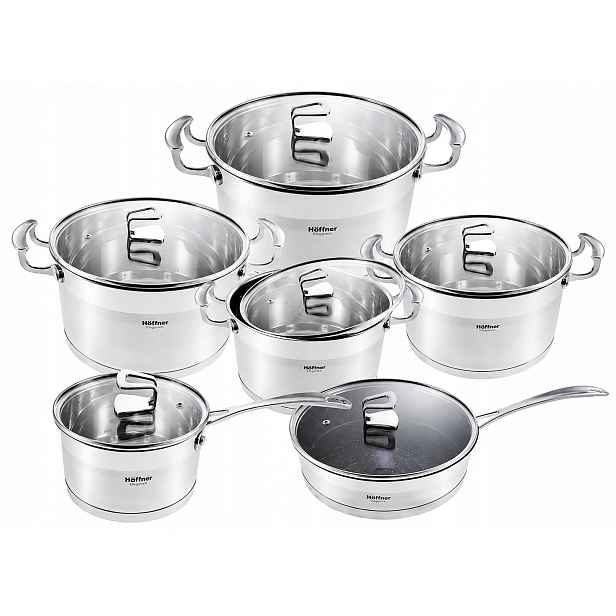 Sada Hrnců 12 El Hoffner Elegance Sada Hrnců Premium