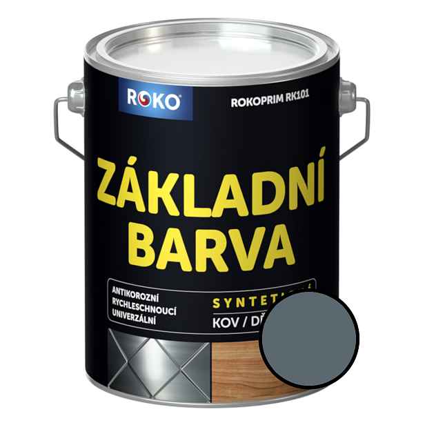 Barva základová Rokoprim RK 101 šedá 3,2 l