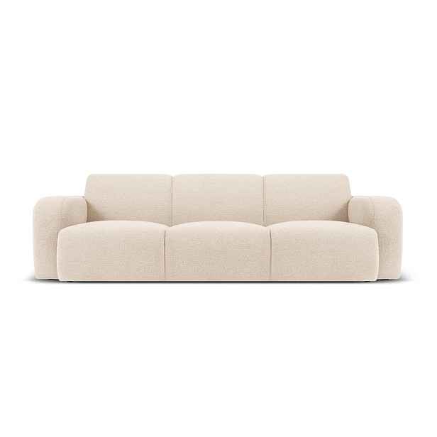 Béžová pohovka z textilie bouclé 235 cm Molino – Micadoni Home