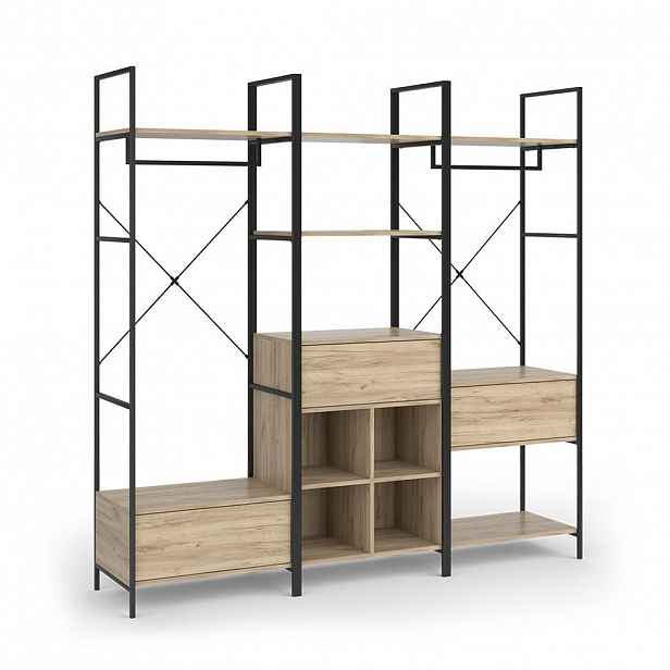 Vicco ŠATNÍ SET Enya Dřevo 60 x 180 cm 3 díly