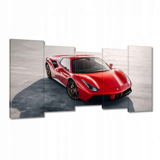 Obrazy 150x80 Červené Ferrari Střela