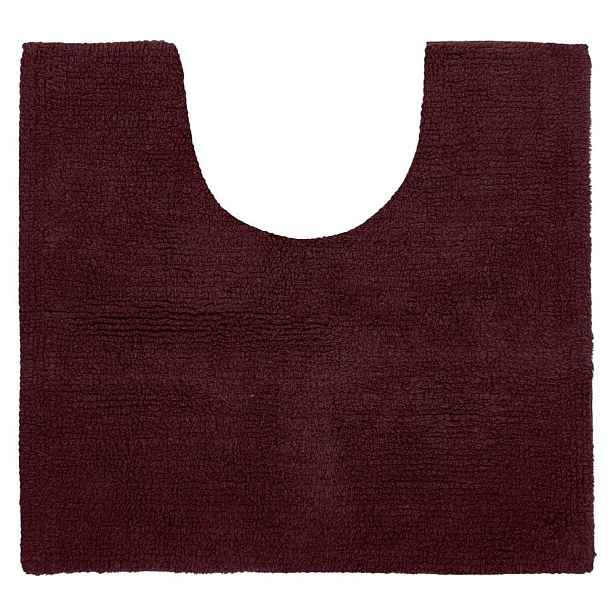 Vínová koupelnová předložka 50x45 cm Riva - Tiseco Home Studio