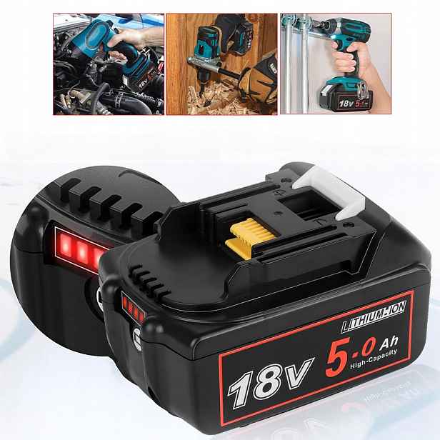 Náhradní akumulátor Do 18V baterie akumulátor 5000 mAh
