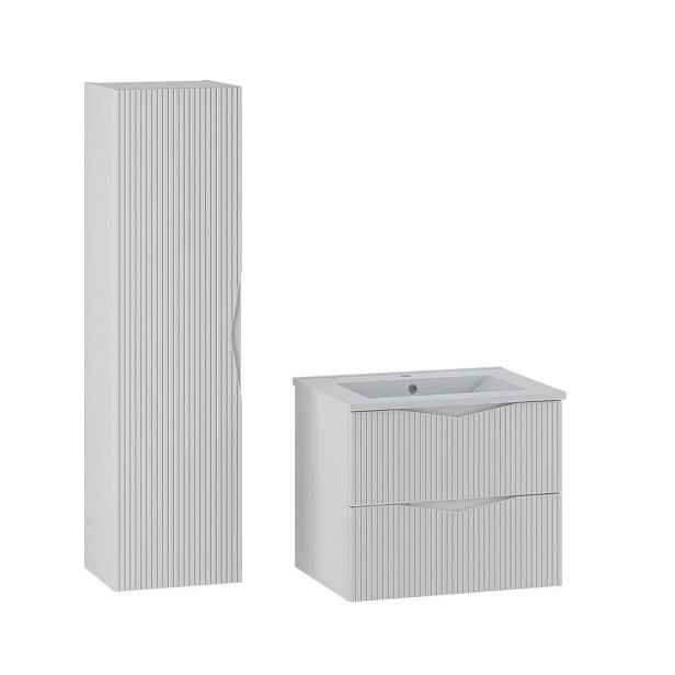 Petits-meubles KOUPELNOVÝ NÁBYTEK 60cm Tao 2er-Set Bílá
