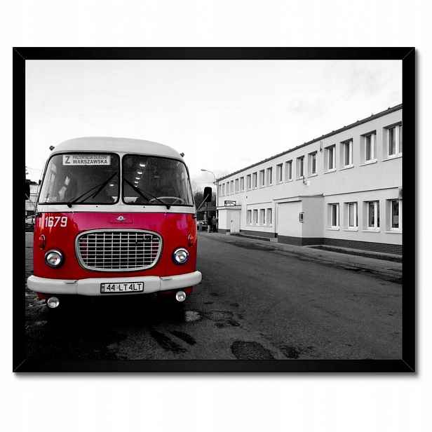 Plakáty v rámu 50x40 Červený Jelcz Okurka