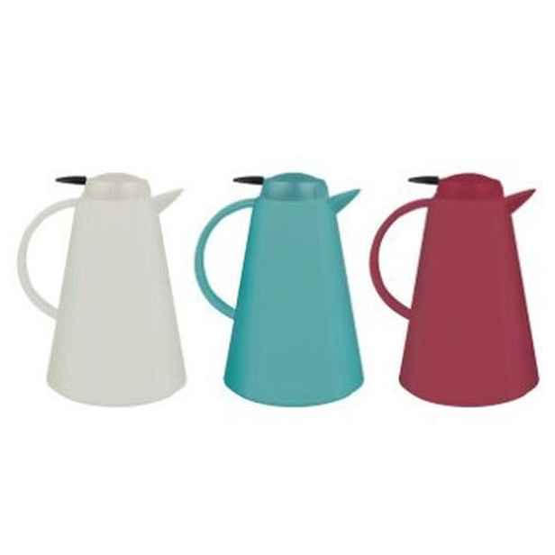 termokonvice 1,2l, 3barvy nordic, plast/sklo