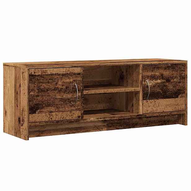vidaXL TV skříňka old wood 102x30x37,5 cm kompozitní dřevo