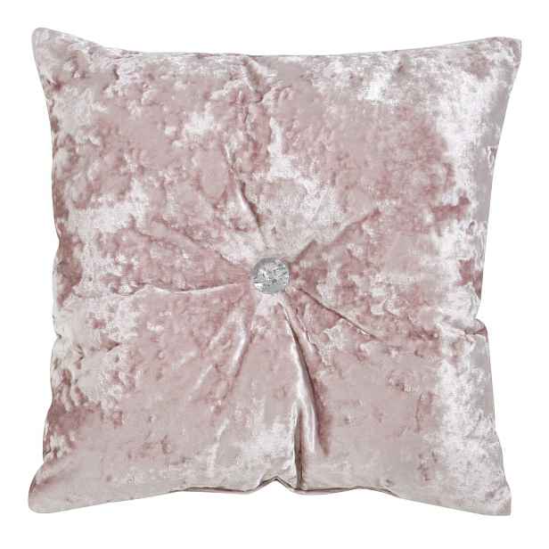 Dekorační polštář 45x45 cm Crushed Velvet Diamante – Catherine Lansfield