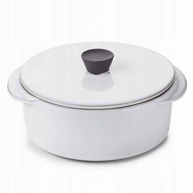 Caractere Hrnec průměr 14 cm, bílý Mrak