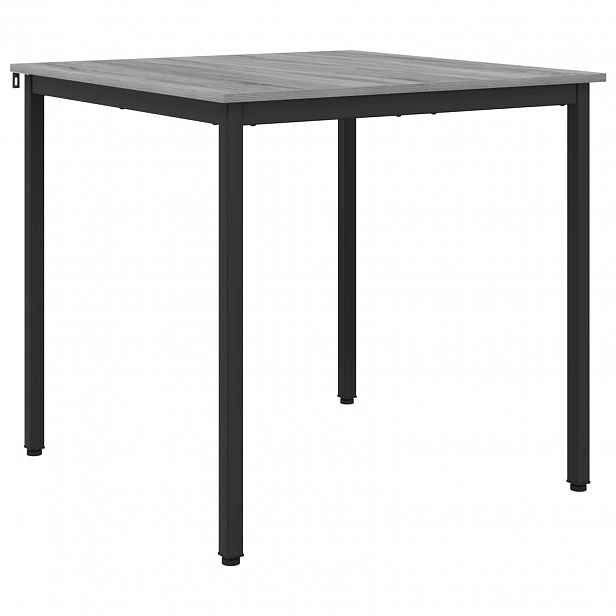 vidaXL Jídelní stoly 80 x 80 x 75 cm Kompozitní dřevo Šedý Sonoma