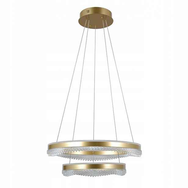 Závěsná Led lampa Morte 70W zlatá Italux