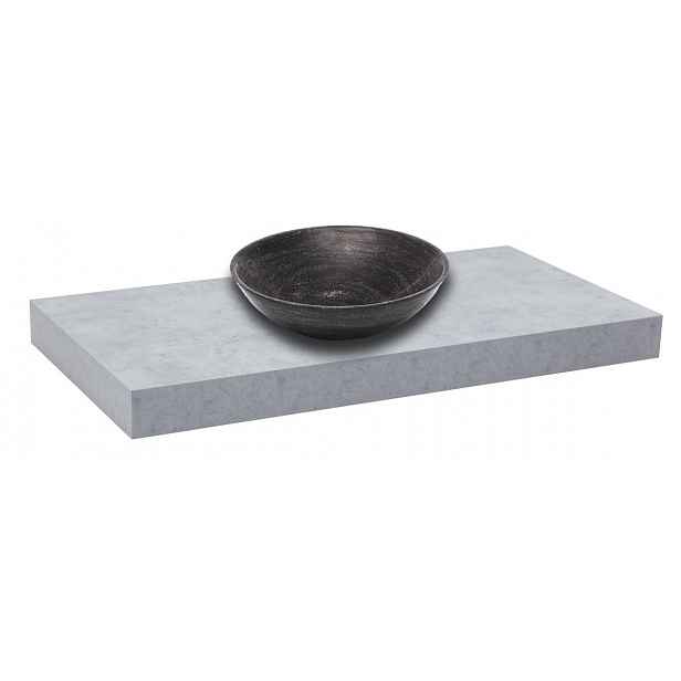 Deska pod umyvadlo bez umyvadla Naturel Dolce 70x8x50 cm beton mat DO7050BE