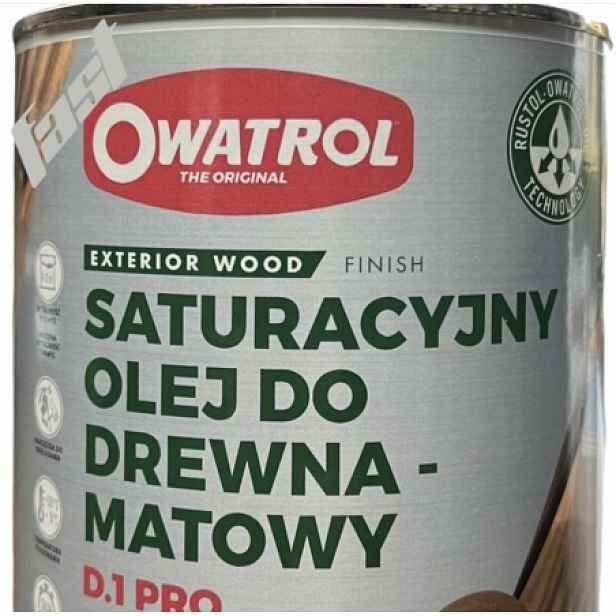 Owatrol D1 Pro 5L Ořech – Saturační olej na dřevo Hluboká ochrana