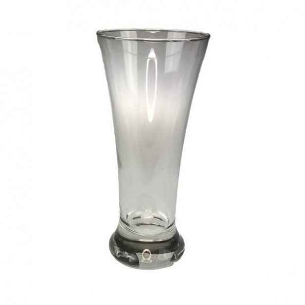 Váza skleněná kónická 20cm