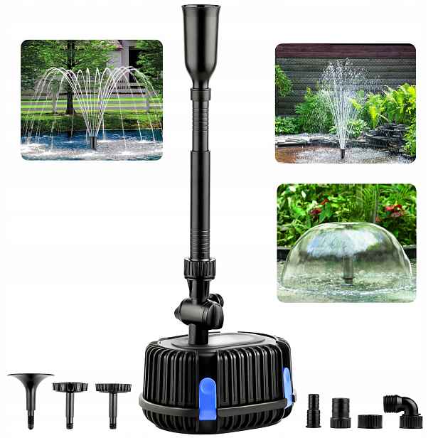 Fontánová Pumpa Do Jezírka Kaskada 1500 l/h 25 W