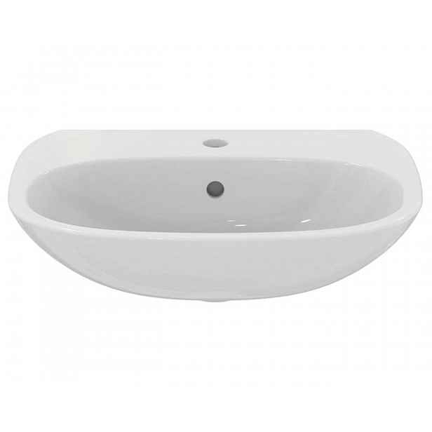 Ideal Standard Tesi - Umyvadlo 55x45 cm, s přepadem, otvor pro baterii, bílá T352301