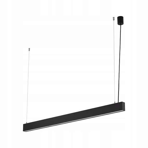 Stropní Svítidlo Zwis Luxe Černá Led Moderní Cct Barva 90 cm Tk Lighting
