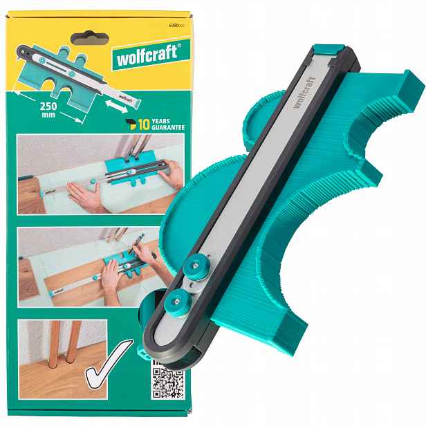 Vzorová šablona pro mapování tvarů Pro wolfcraft