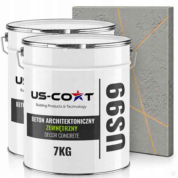 Fasádní Omítka S Betonu 2x7KG Šedá Přírodní F275 Hotová Hmota