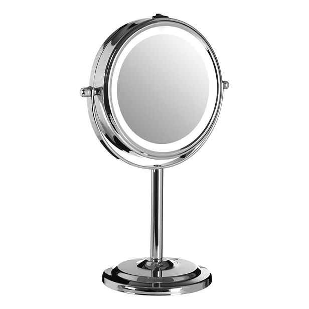 Kosmetické zrcadlo s osvětlením/zvětšovací (zvětšení 2x) ø 15 cm Cassini – Premier Housewares