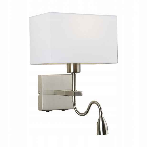 Norte Nástěnná lampa Bílá Moderní Led 2xE27 63W 3000K IP20