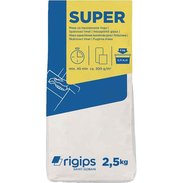 Tmel spárovací Rigips Super 2,5 kg