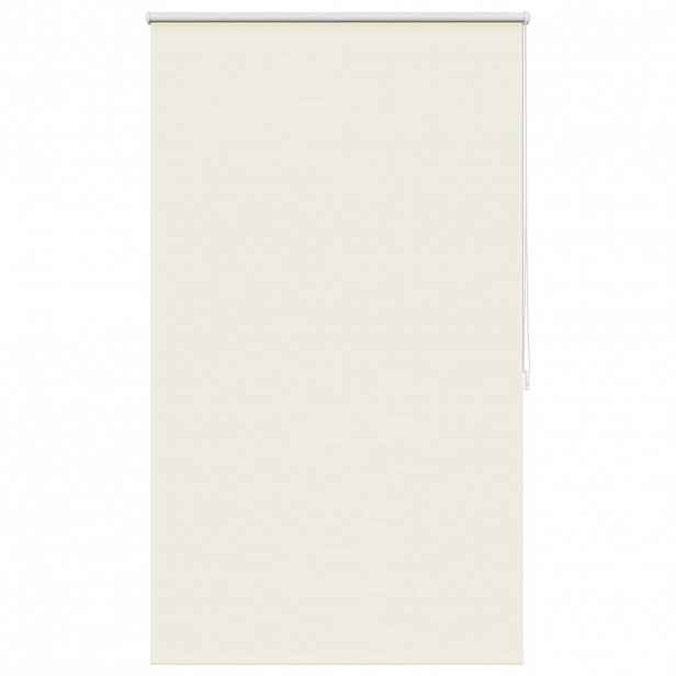 vidaXL Zatemňovací roleta 124,4 x 175 cm, šířka látky 120 cm, krémově bílá