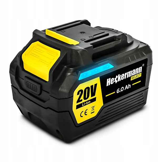 Akumulátor Pro Nářadí Heckermann Select 20V 6Ah AVB20-6
