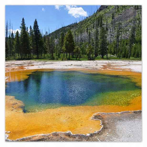 Plakáty 140x140 Park Yellowstone