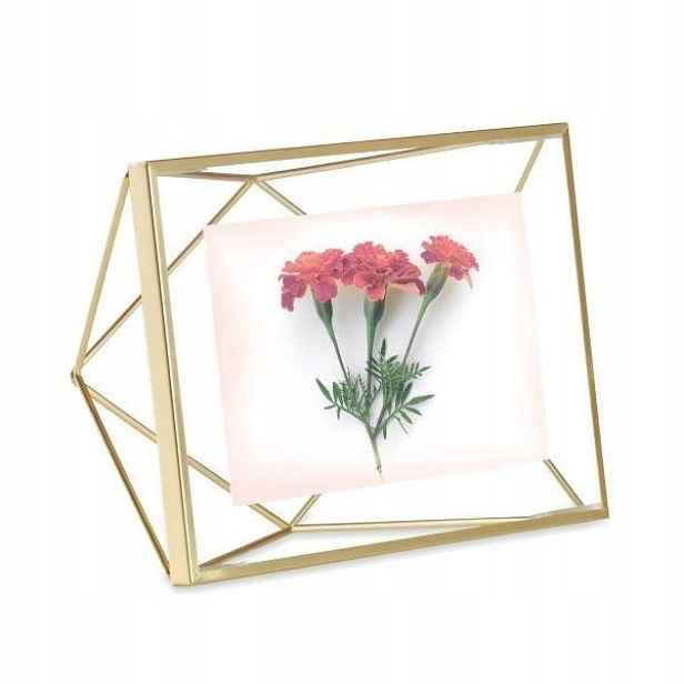 Dekorativní Rámeček Na Fotografie Prisma Mat Brass13x18