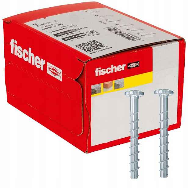 Fischer Šroub do betonu s hříbkovou hlavou UltraCut Fbs II 6x80/25 P 100 ks
