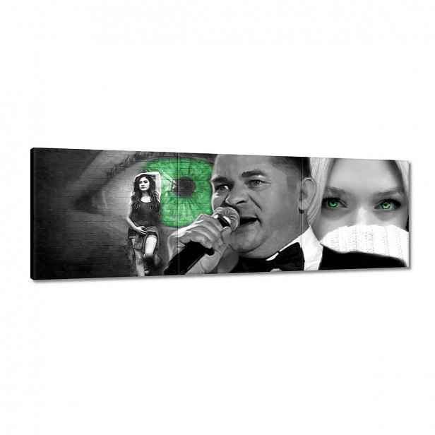 Obrazy 150x50 Zelené oči Zenek