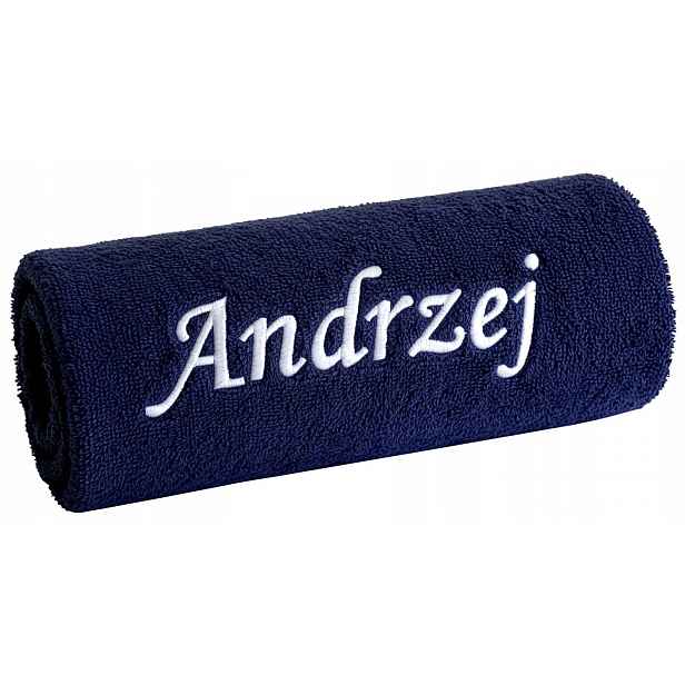 Dárek pro Andrzeje na svatoondřejská noc k narozeninám bratra kolegy Ručník