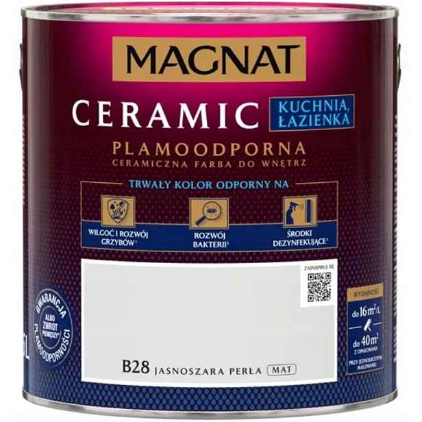 Kuchyně Koupelna 2,5L Světle šedá Perla B28 Magnat Ceramic