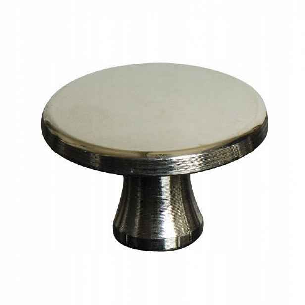 Niklovaná kulička Staub velká 4 cm – náhrada za víčka 18-41 cm