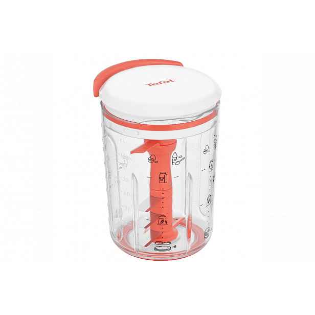 Ruční mixér na palačinkové těsto Tefal Pancake Express K1844404 Korálový/Bílý
