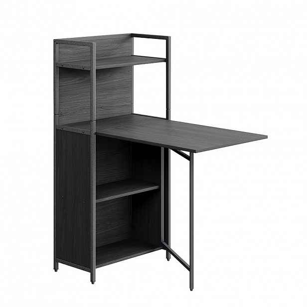 Vicco PSACÍ STŮL Savio, Černá, 30-100 x 57 cm se sklopnou deskou stolu