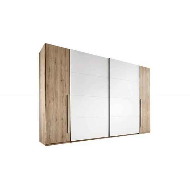 Szynaka Šatní skříň Mediwa 73 315 cm dub Artisan/bílá