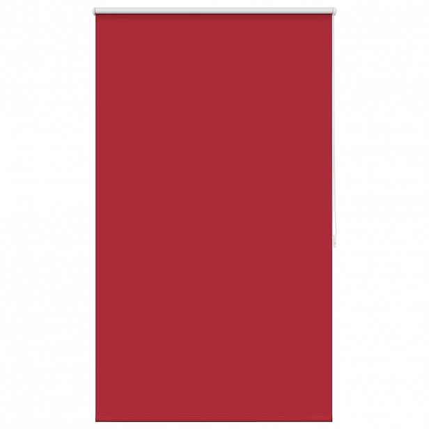 vidaXL Zatemňovací roleta 124,4 x 175 cm, šířka látky 120 cm, červená