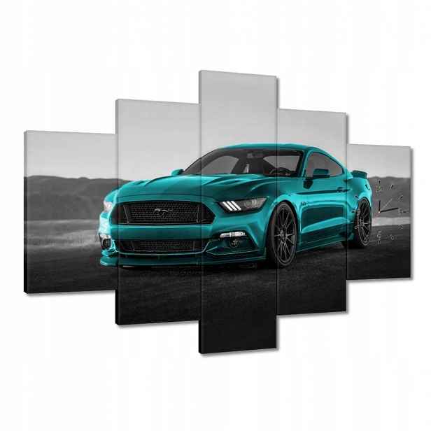 Hodiny 150x105 Ford Mustang Auto Usa
