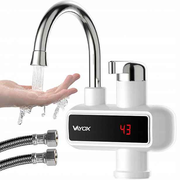 Elektrický Průtokový Ohřívač Vody Na Desku S Baterií Vayox