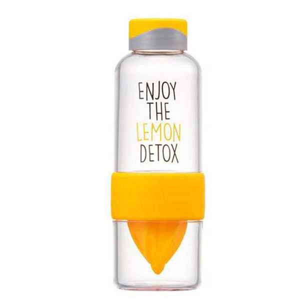 LOCKNLOCK Láhev na vodu "Bisfree Detox", 520 ml, žlutá
