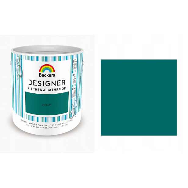 Beckers Designer Kitchen Bathroom Vibrant 2,5L Barva Kuchyně, Koupelna