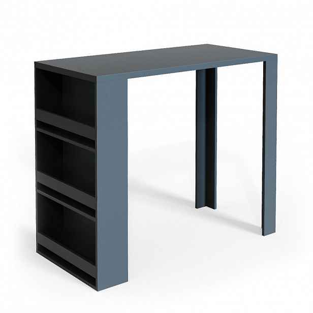 Vicco BAROVÝ STŮL Antracit 57 x 117 cm