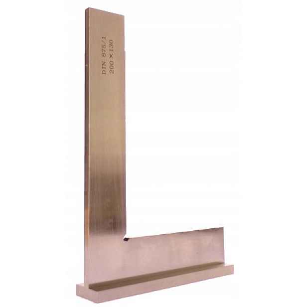 Zámečnický Úhelník Se Stopkou 200 x 130 MM Pevný