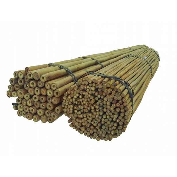 Bambusové tyčky, bambusový kolík, podpěra 105 cm 10/12 mm /100 ks/