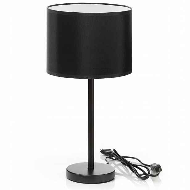 Noční Lampa Stolní Stínidlo Válec Led Lampička Polská E27