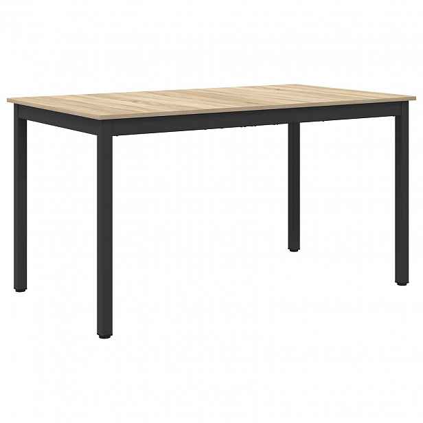vidaXL Jídelní stoly 140 x 80 x 75 cm Kompozitní dřevo Dub sonoma