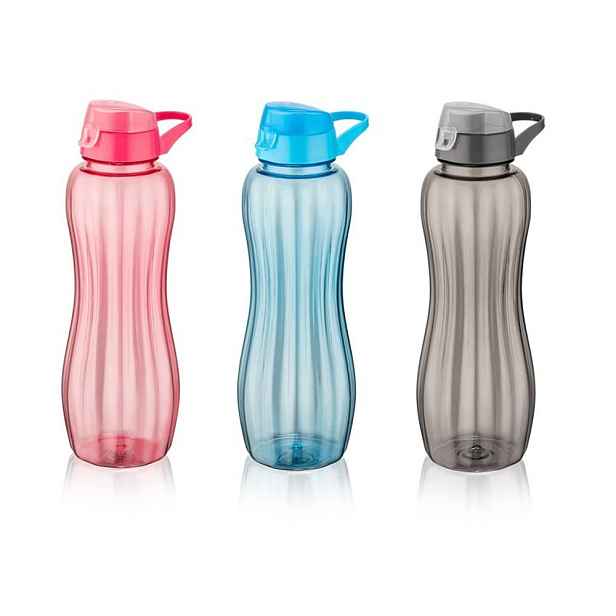 láhev 0,75l LEO, sport, 3barvy, plast