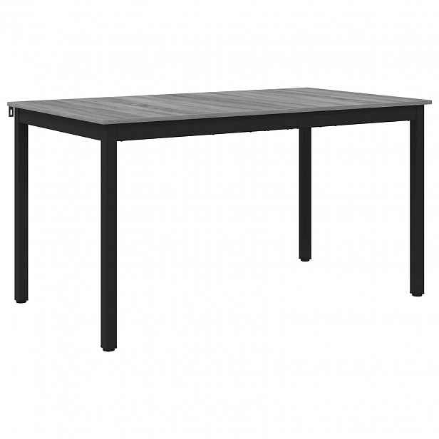 vidaXL Jídelní stoly 140 x 80 x 75 cm Kompozitní dřevo Šedý Sonoma